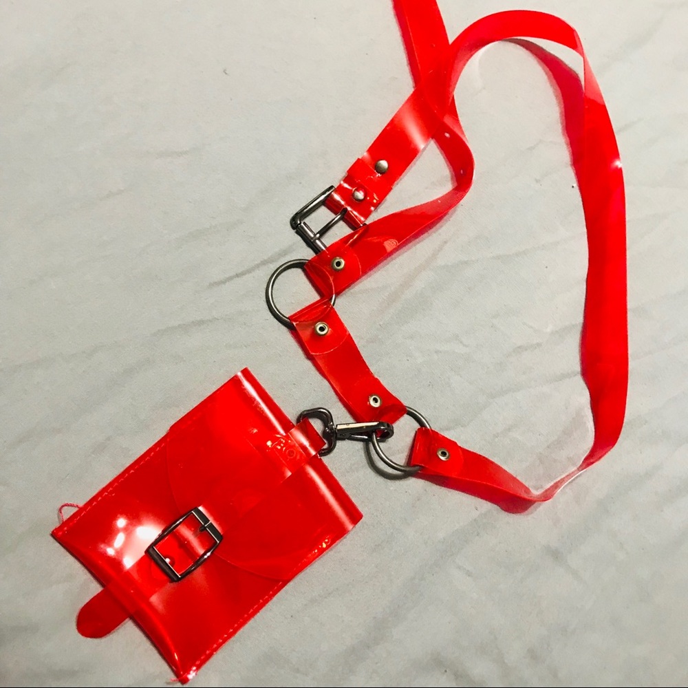RED FESTIVAL FASHION BELT
